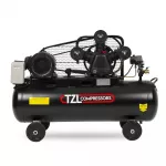 Stūmoklinis oro kompresorius TZL-W850/8-120L (120 l, trifazis, su diržine pavara)