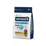 Advance Sensitive Medium sausas pa&scaron;aras su ėriena suaugusiems &scaron;unims, 3 kg