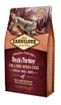 Carnilove Duck & Turkey Large Breed Cats sausas maistas katėms, 2 kg