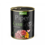 Piper konservai su žvėriena ir moliūgais &scaron;unims, 800 g