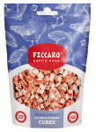 Ficcaro la&scaron;i&scaron;os ir vi&scaron;tienos kubeliai skanėstai &scaron;unims ir katėms, 100 g