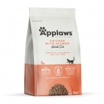 Applaws Adult Cat sausas pa&scaron;aras su vi&scaron;tiena ir la&scaron;i&scaron;a katėms, 7.5 kg