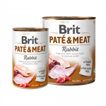 Brit Care Rabbit Pate & Meat konservai &scaron;unims, 400 g