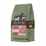 Quattro Grain Free sausas pa&scaron;aras su la&scaron;i&scaron;a ir kriliu suaugusiems &scaron;unims, 3 kg