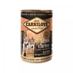 Carnilove Wild Meat Salmon & Turkey for Puppies konservai &scaron;uniukams, 400 g