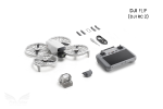 DJI Flip dronas su DJI RC 2 i&scaron;maniuoju valdymo pultu