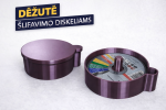 Kampinio &scaron;lifuoklio diskų dėžutė su centriniu fiksatoriumi