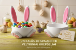 Velykinis zuikutis dubenėlis