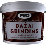 Dažai grindims PRO, 0,9l ruda sp.