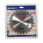 Medienos pjovimo diskas SPECIALIST+, 184x24Tx16 mm
