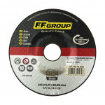 Metalo pjovimo diskas FF GROUP 41957, 125x6,4mm