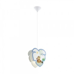 Pakabinamas &scaron;viestuvas EGLO Monkey Blue Border Louie, 60W
