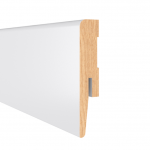 Grindjuostė MDF ARBITON Folia MP0602, 242x6x1,5cm, balta sp.