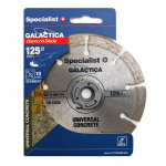 Deimantinis pjovimo diskas SPECIALIST+ Galactica, 125x10x22,2mm