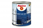 Metalo dažai ALPINA Direkt Auf Rost, 750ml juoda sp.