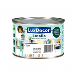 Akriliniai emaliniai dažai LUXDECOR, 400ml balto kri&scaron;tolo sp.