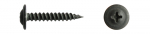 4,2-19mm SRAIGTAI metalas-metalas juodi (40vnt.)