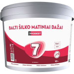 Dažai PROBEST 7, 5l balta sp. &scaron;ilko matiniai