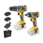 Akumuliatorinių suktuvų rinkinys FF GROUP CHD/60-BL 20V Pro & C&Iota;D/200-BL 20V Plus