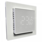 Grindų &scaron;ildymo termostatas HEBER HT-155, 55x55mm