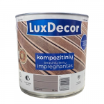 Medienos impregnantas LUXDECOR, 2,2l pilka sp.