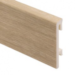 PVC grindjuostė BRAVO 80, 2400x80x16mm Unique Oak