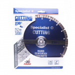 Deimantinis pjovimo diskas SPECIALIST+ Premium, 230x10x22,23mm