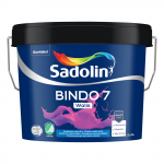 Vidaus dažai SADOLIN Bindo 7 A bazė, 2,5l balta sp.