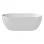 Vonia RAVAK Freedom O, 169x80cm balta ir chromo sp. nutekėjimas