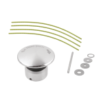 Trimerio galvutė FF GROUP Unifix 4 XL 46069