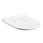 Klozeto dangtis RAVAK Uni Chrome Slim, balta sp.