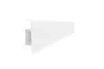 Grindjuostė PVC ESQUERO, 250 x 6,66 x 2,19 cm, balta sp. (601)