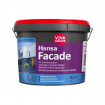 Dažai fasadams VIVACOLOR Hansa Facade A bazė, 2,7l balta sp.