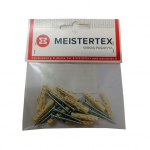 Kai&scaron;tis su įsukamu medsraigčiu Sormat 6x32mm MEISTERTEX (10vnt)