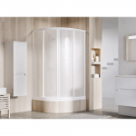 Du&scaron;o kabina RAVAK Supernova SKCP4 Sabina, 80x80cm balta ir plastikas Pearl