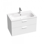 Spintelė po praustuvu RAVAK SD Chrome II 80, balta sp.