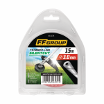 Tylaus pjovimo valas trimeriui FF GROUP 46074, 3mm 15m