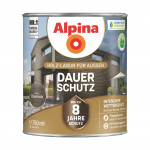 Medienos impregnantas ALPINA Dauer Schutz, 0,75l juodmedžio sp.