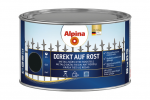 Metalo dažai ALPINA Direkt Auf Rost, 250ml juoda sp.