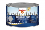 Metalo dažai ALPINA Direkt Auf Rost, 250ml sidabro sp.