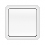 Jungiklis VILMA Luxe LX200, 1 mygtukas balta sp.