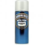Pur&scaron;kiami apsauginiai metalo dažai HAMMERITE Smooth, 400ml sidabrinė sp.