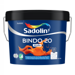 Vidaus dažai SADOLIN Bindo 20 BW bazė, 2,5l balta sp.