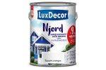 Medienos dažai LUXDECOR Njord, 5l &scaron;iaurės sniegas