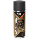 Aerozoliniai dažai metalui INRAL Metal Paint 4in1, 400ml pilka antracito sp.