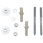 Montažinis komplektas praustuvui tvirtinti, 10x120mm