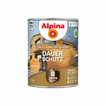 Medienos impregnantas ALPINA Dauer Schutz, 2,5l oregono pu&scaron;ies sp.