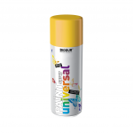 Aerozolinė emalė BIODUR Unversal, 400ml geltona sp. RAL1023