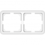 Rėmelis VILMA Luxe LX200, 2 vietų balta sp.