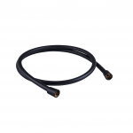 Du&scaron;o žarna PVC RUBINETA, 150cm juoda sp.